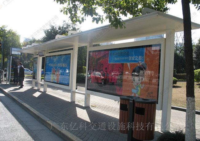 候车亭公交站台-42